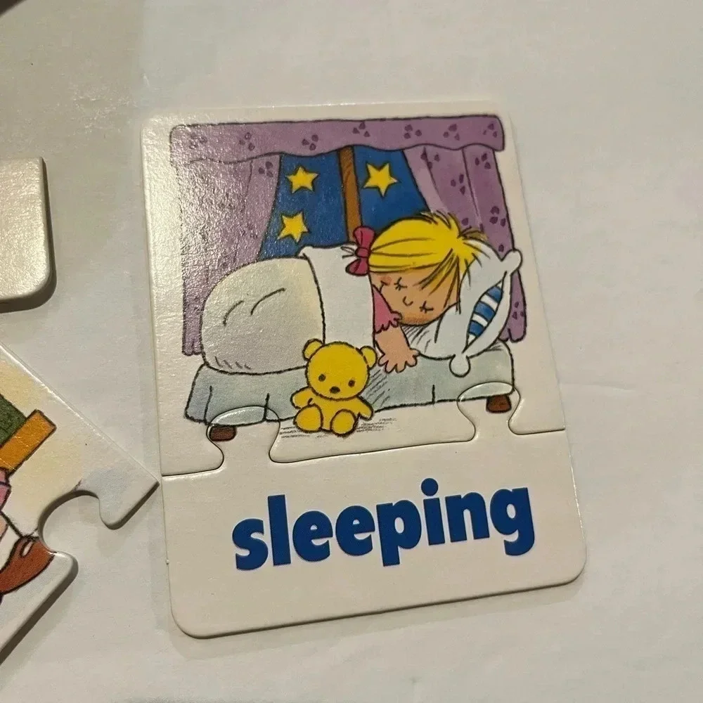 Educa My Favourite Activities Matching Puzzle Game For 5-7 years Vintage 90’s